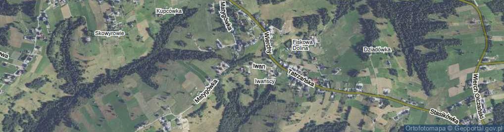 Zdjęcie satelitarne Iwan ul.